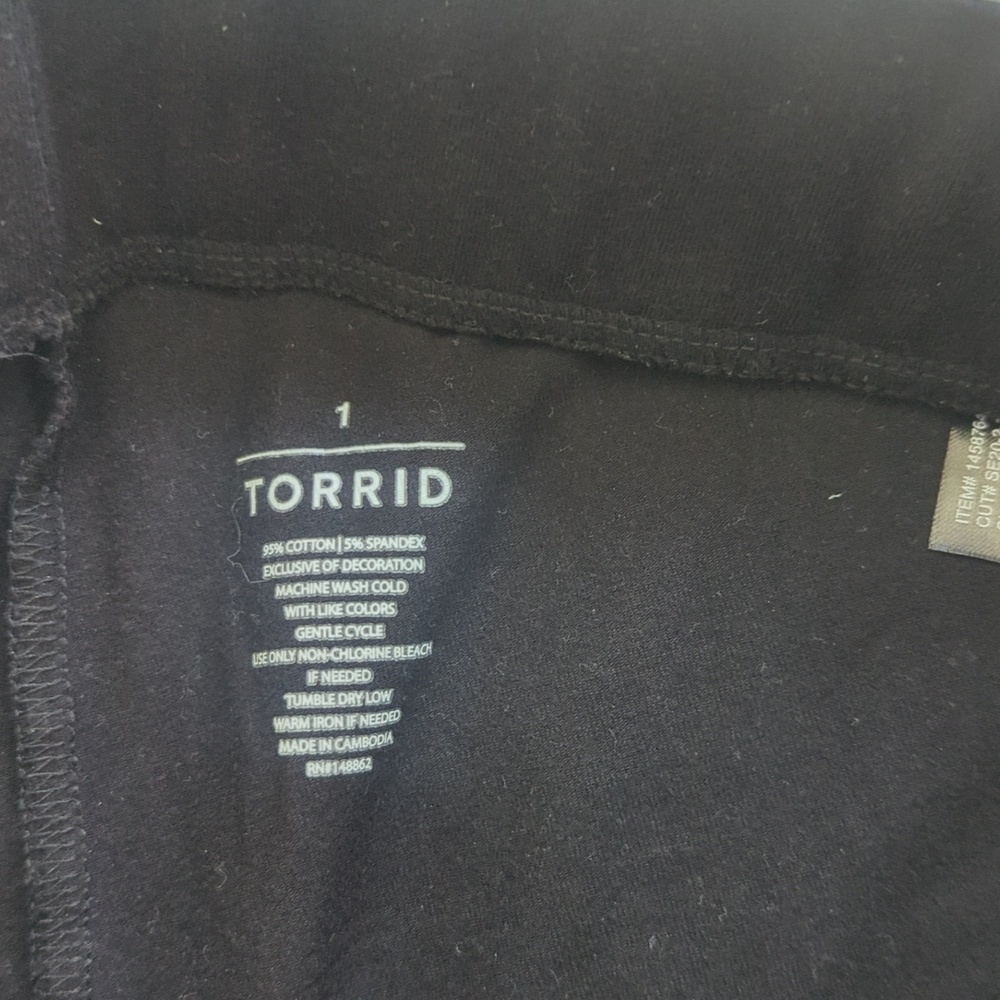 torrid Black Knit Pants - Picture 5 of 6